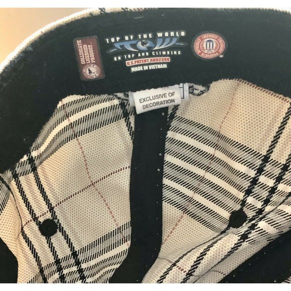 University Of Florida Gators PLAID Top of the World Cap Hat One Size Fits All - Picture 5 of 7